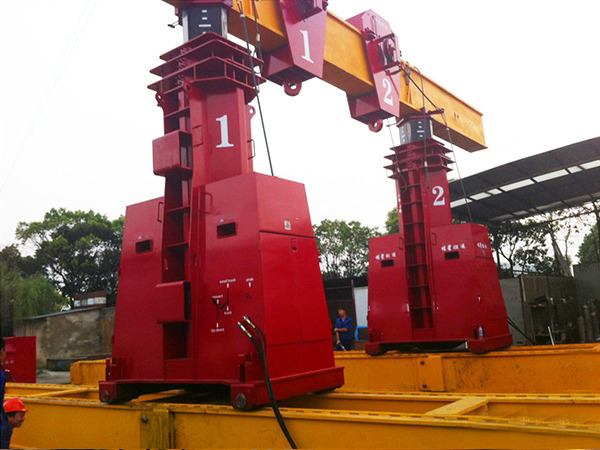 液壓龍門吊調試-2